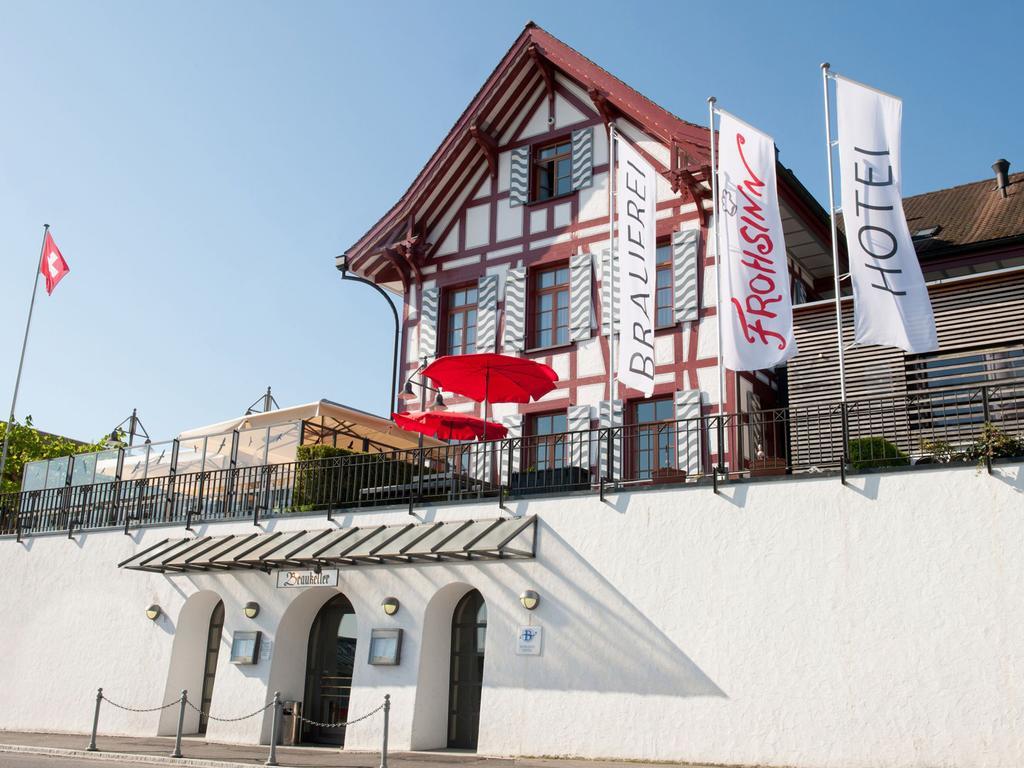 Hotel Brauerei Frohsinn Arbon Room photo